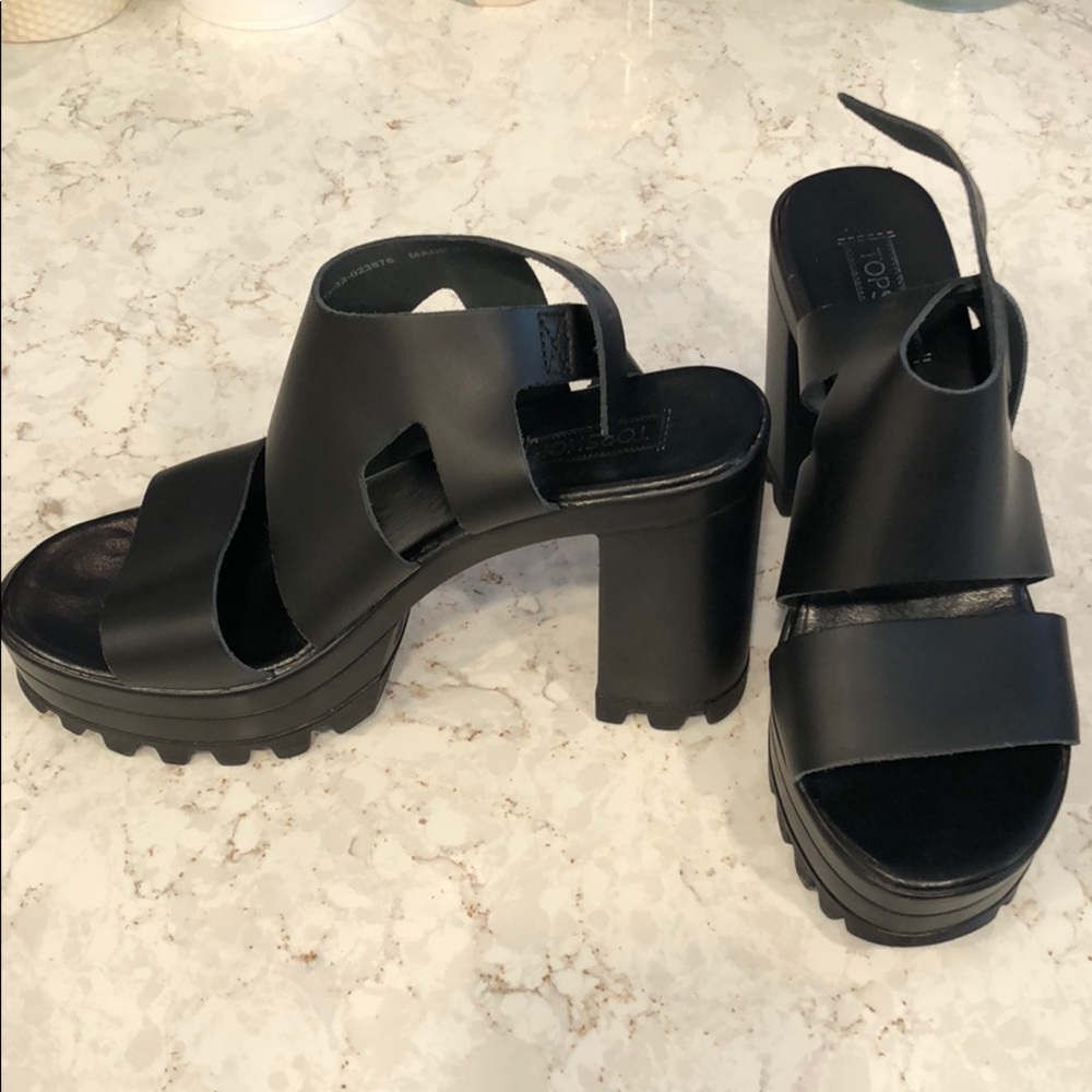 Topshop Black heels